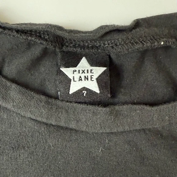 Pixie Lane Girls Dress & Legging Set Rainbow Smiley Graphic Bundle Sz 7 - Picture 4 of 9